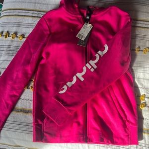 Adidas Magenta Track Jacket